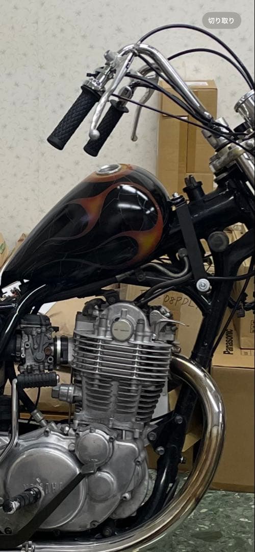 SR400 エッグタンク