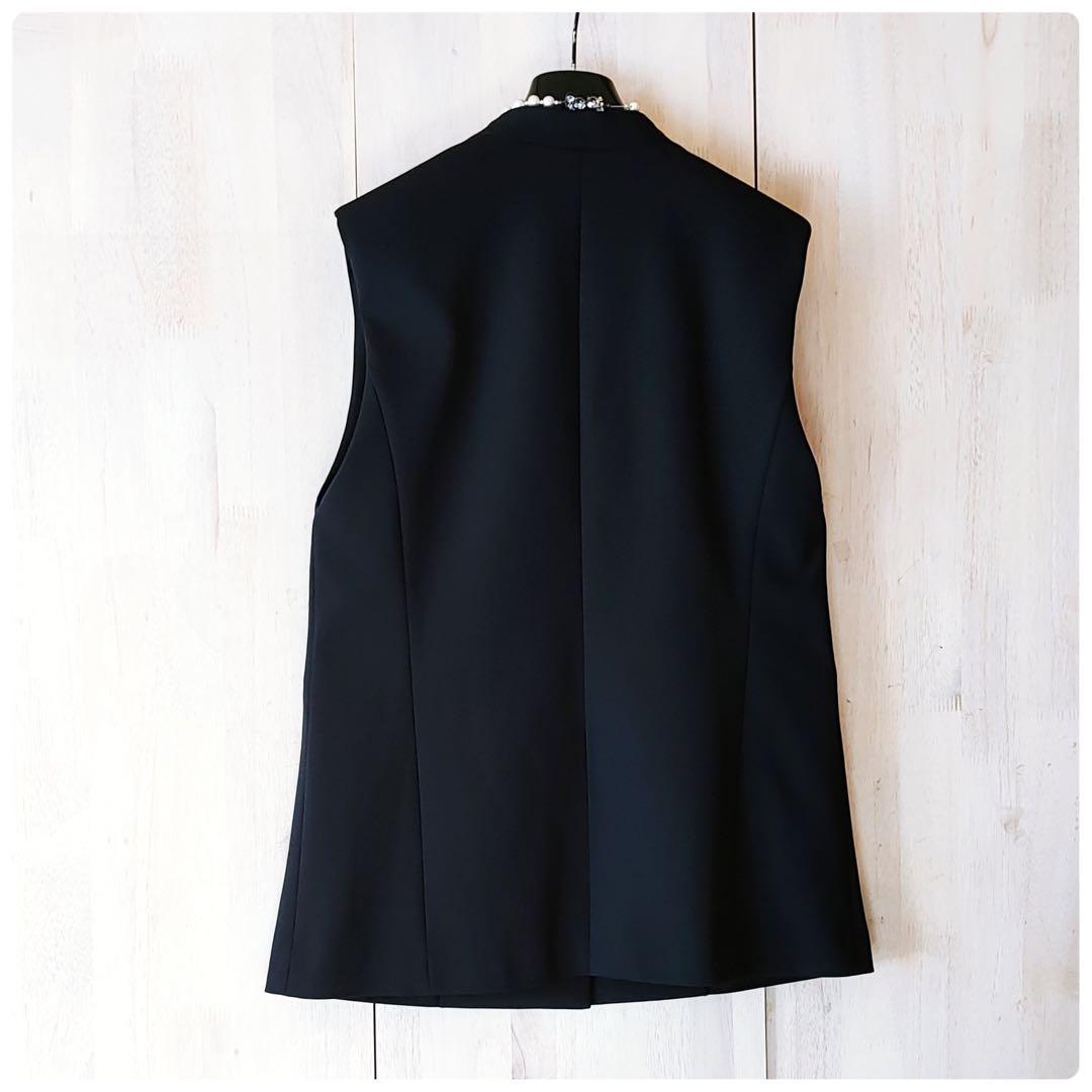 ◆幻◆ 希少レア　ADORE 定価4.4万円　ナイロン２ＷＡＹジャケット　ジレ