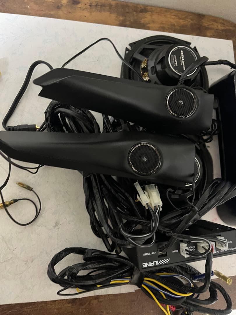 ALPINE DDL-RT17SアルパインSWE-1500スピーカー{ Z }