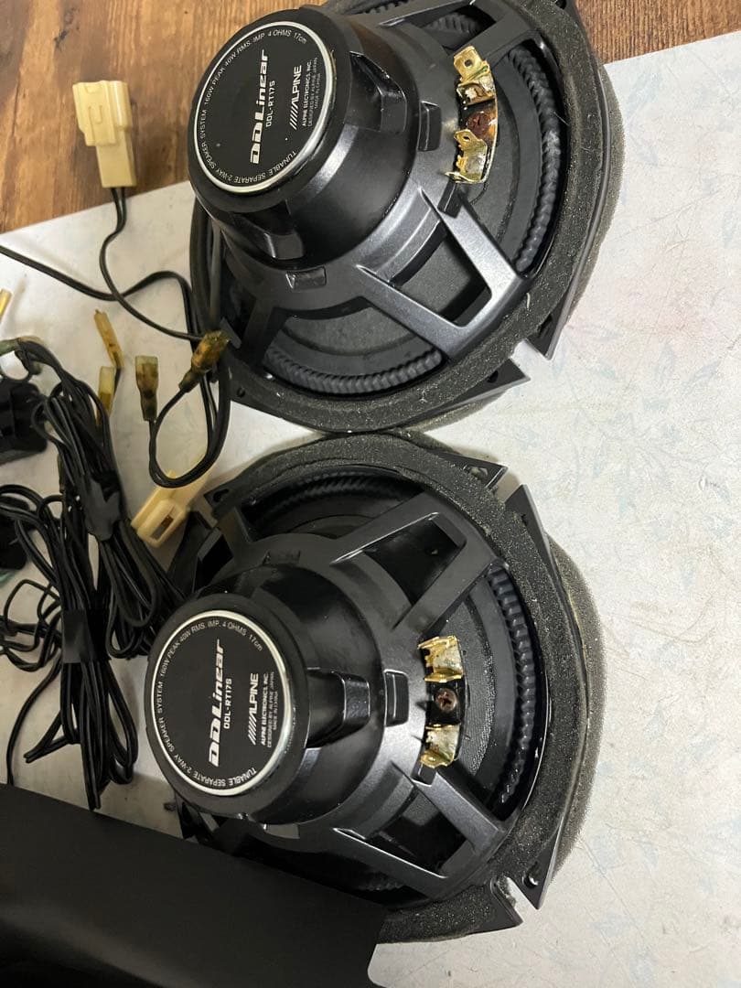 ALPINE DDL-RT17SアルパインSWE-1500スピーカー{ Z }