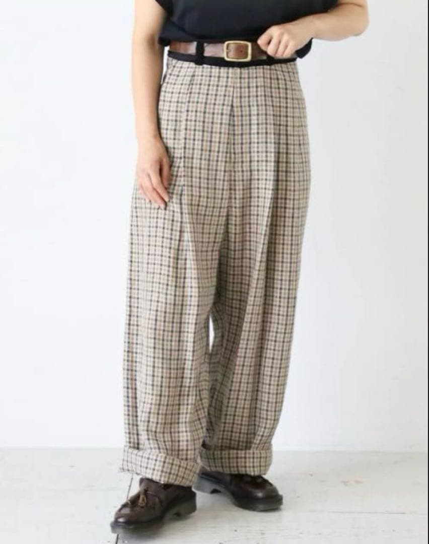 ど*こ様 R&D.M.Co- オールドマンズテーラー　ガンクラブチェックダブルタ