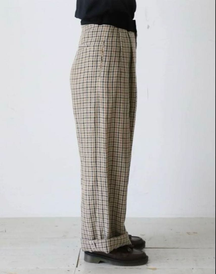 ど*こ様 R&D.M.Co- オールドマンズテーラー　ガンクラブチェックダブルタ