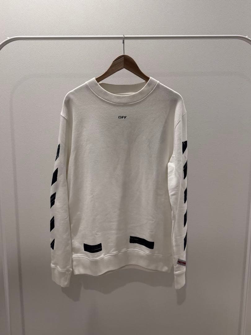 OFF-WHITE クルーネック スウェット