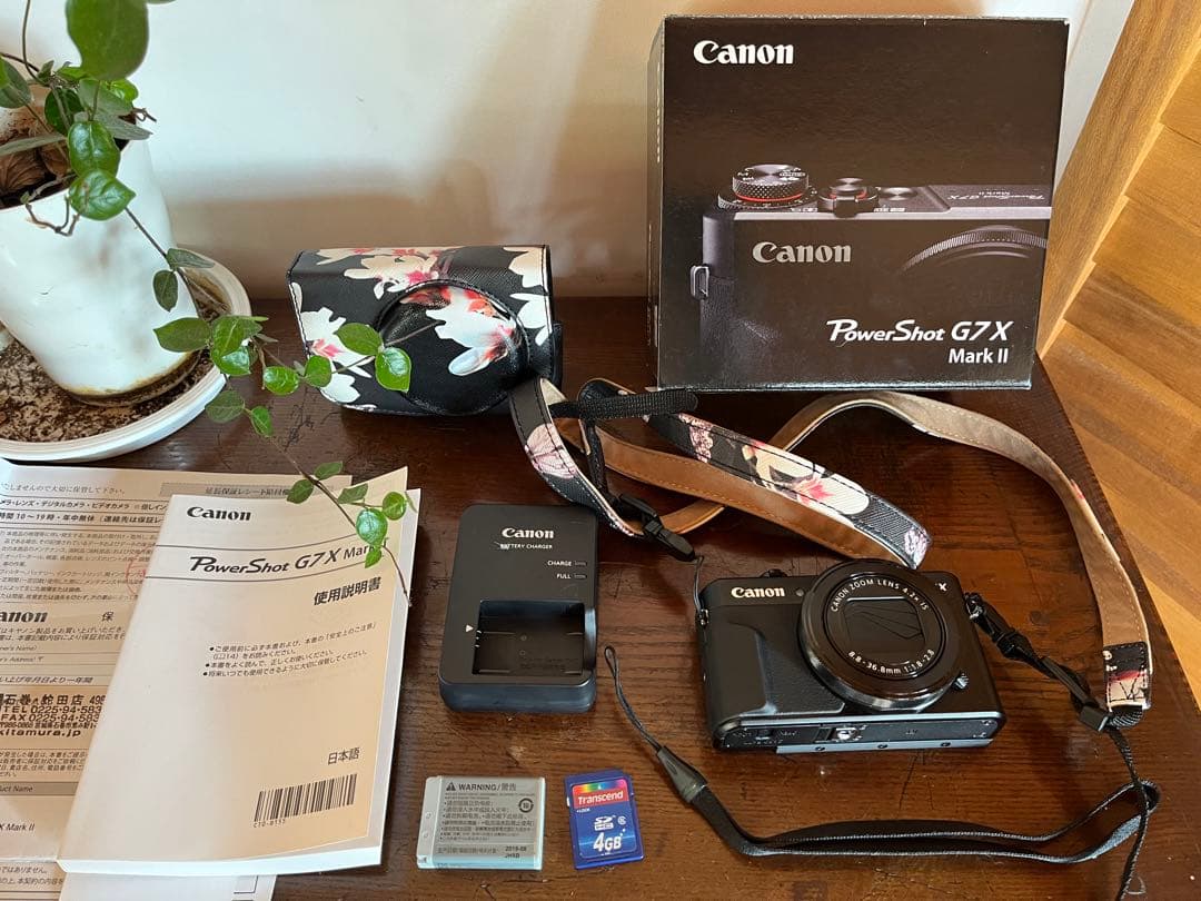 再出品　Canon PowerShot G7 X Mark II 本体　中古