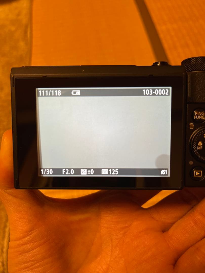 再出品　Canon PowerShot G7 X Mark II 本体　中古