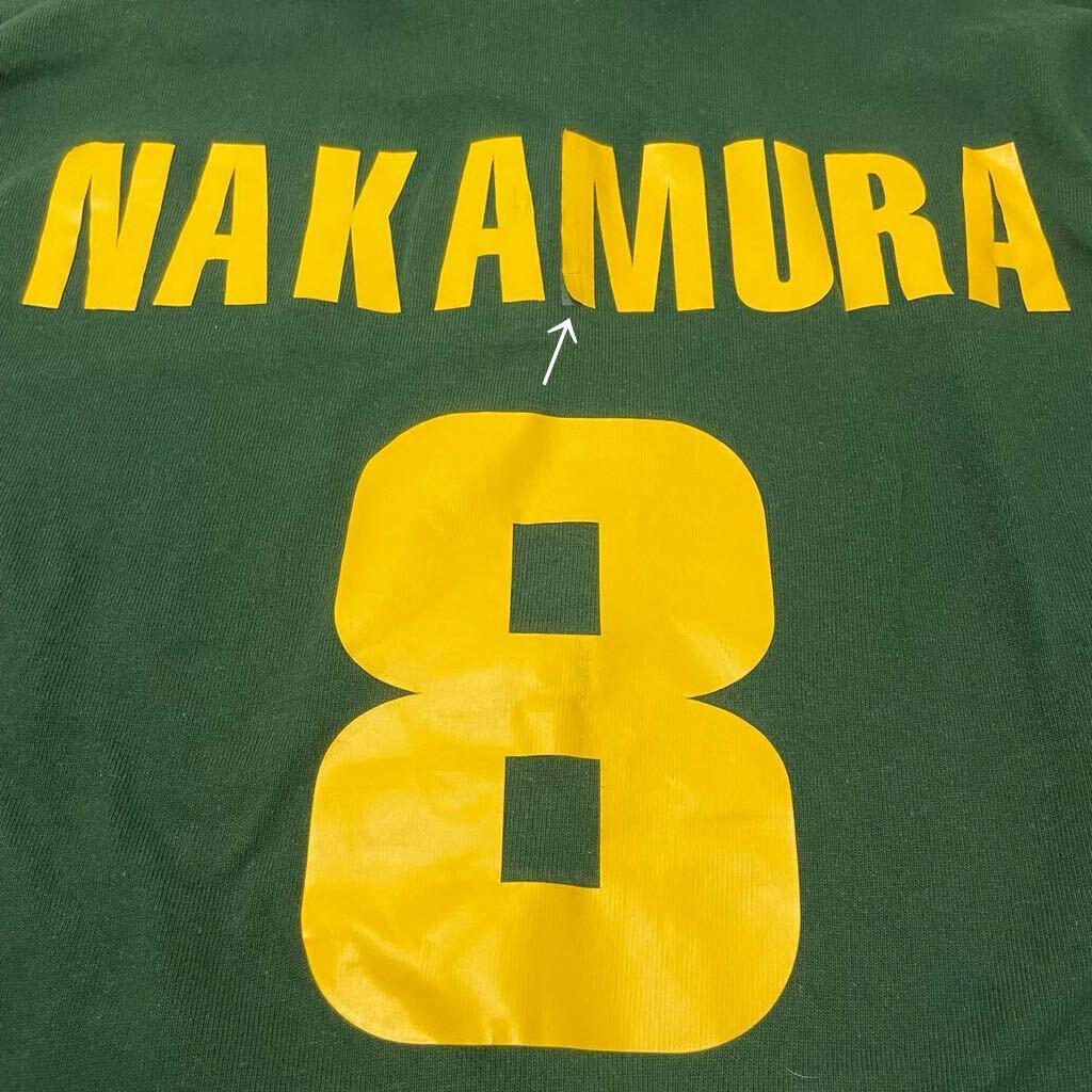 90s NIKE ラガーシャツ 長袖 刺繍ロゴ 南アフリカ代表 銀タグ ラグビー