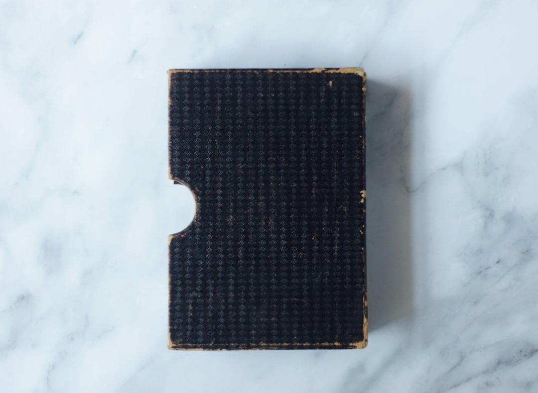 ドイツ 古書 アンティーク 勿忘草のメモリアルブック 青 洋書 希少 レア