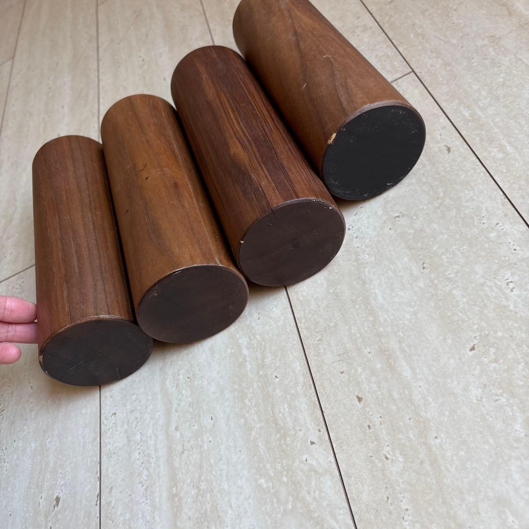 無印　シングルベッドフレーム すのこ　ウォールナット