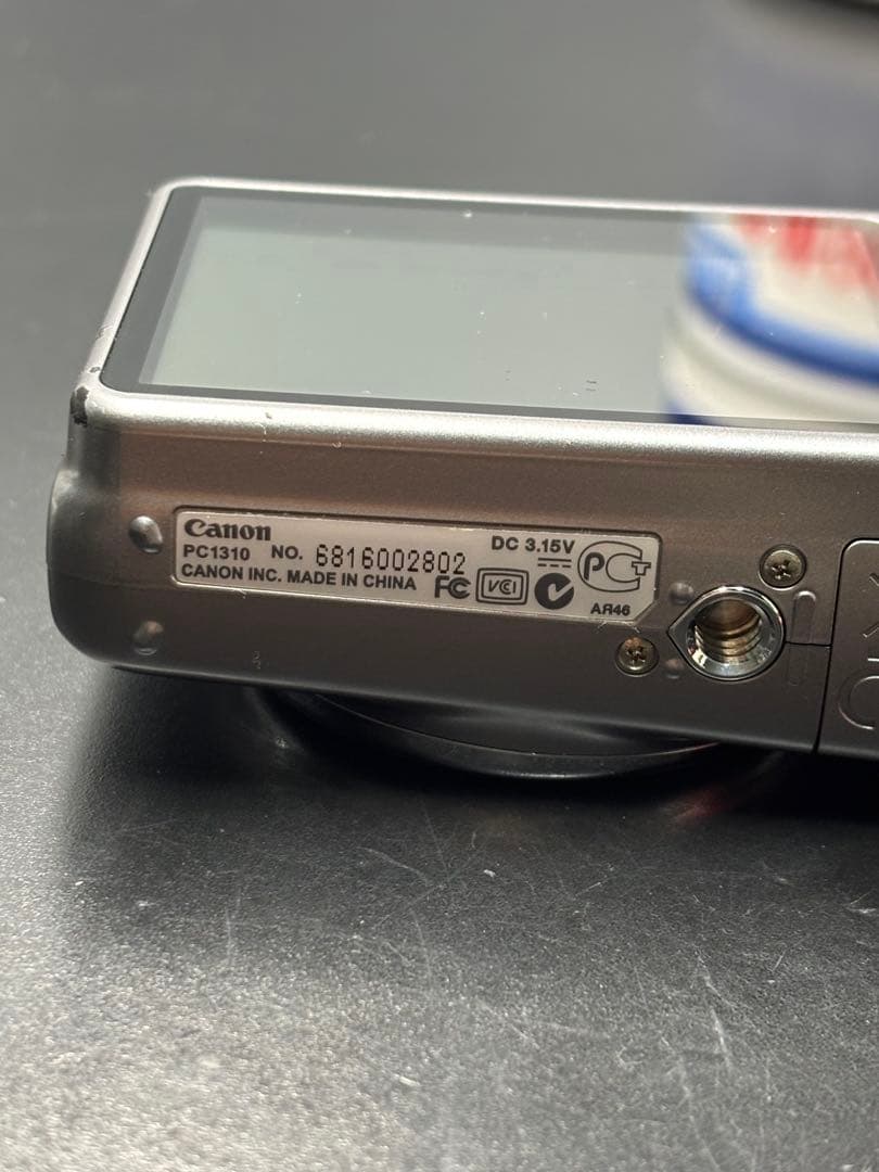 【動作品】Canon PC1310 コンパクトデジタルカメラ コンデジ キャノン