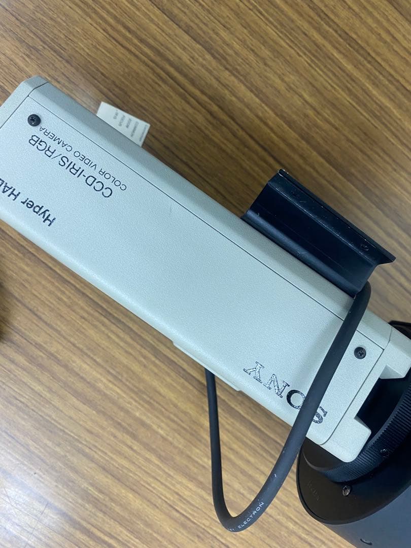 【SONY】CCD-IRIS/RGB 高性能CCD カメラ