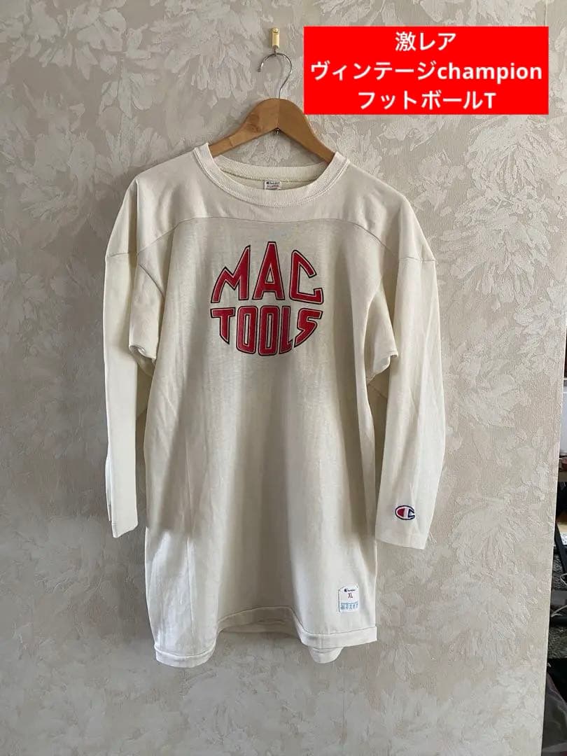 『激レア』MAC TOOLS チャンピオン ロゴ入りシャツ XL
