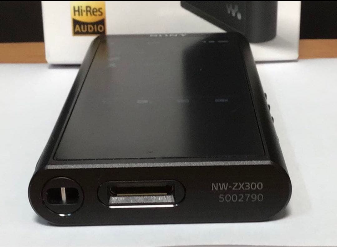 SONY NW-ZX300 　WALKMAN 64GB BLACK 　ケース付き