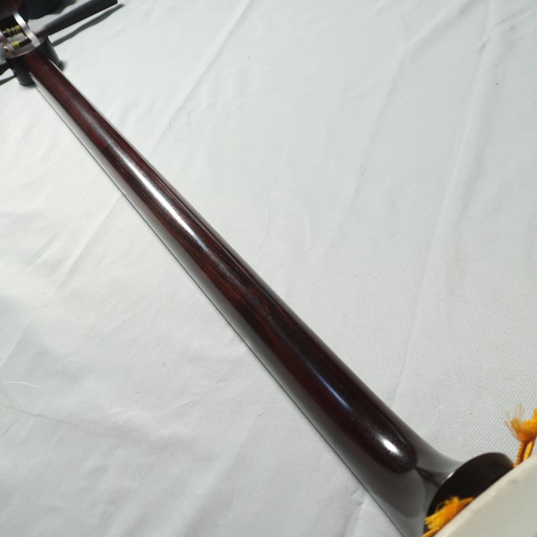 三味線 細棹 ハードケース 撥 予備弦 駒 楽譜 付属