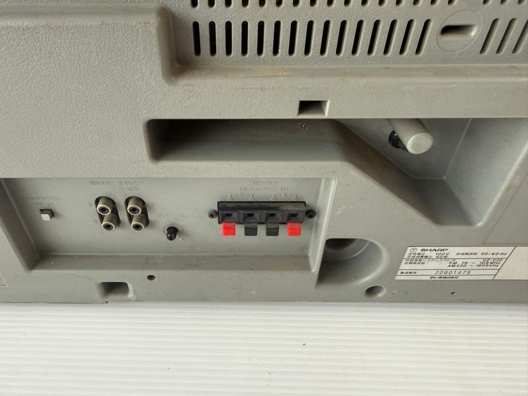 シャープ オートディスクV30両面レコードステレオシステム　ジャンク(a43)
