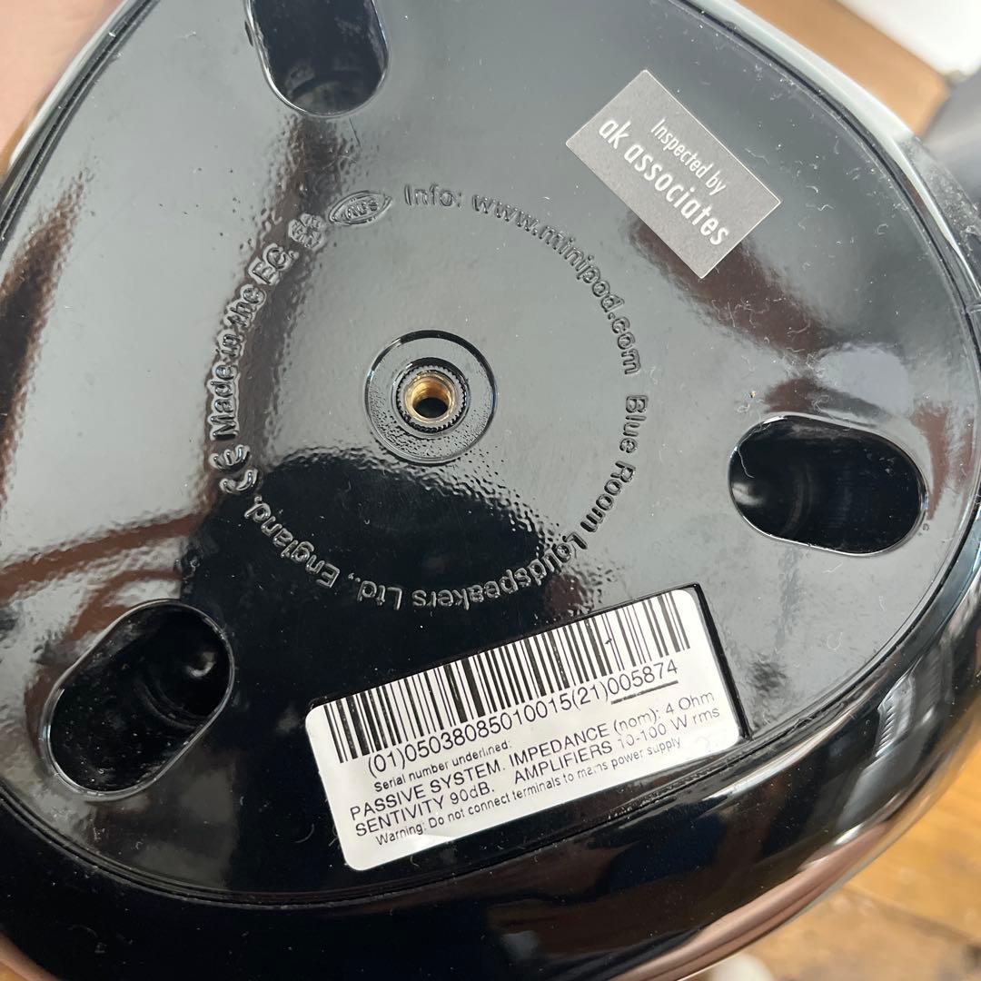 早い者勝ち！blueroom Scandyna minipod ブラック　ペア