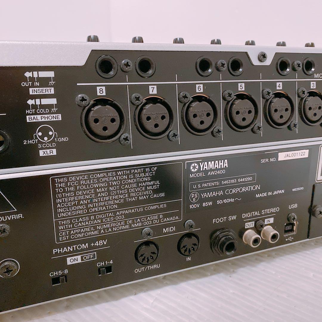 YAMAHA AW2400 マルチトラックレコーダー