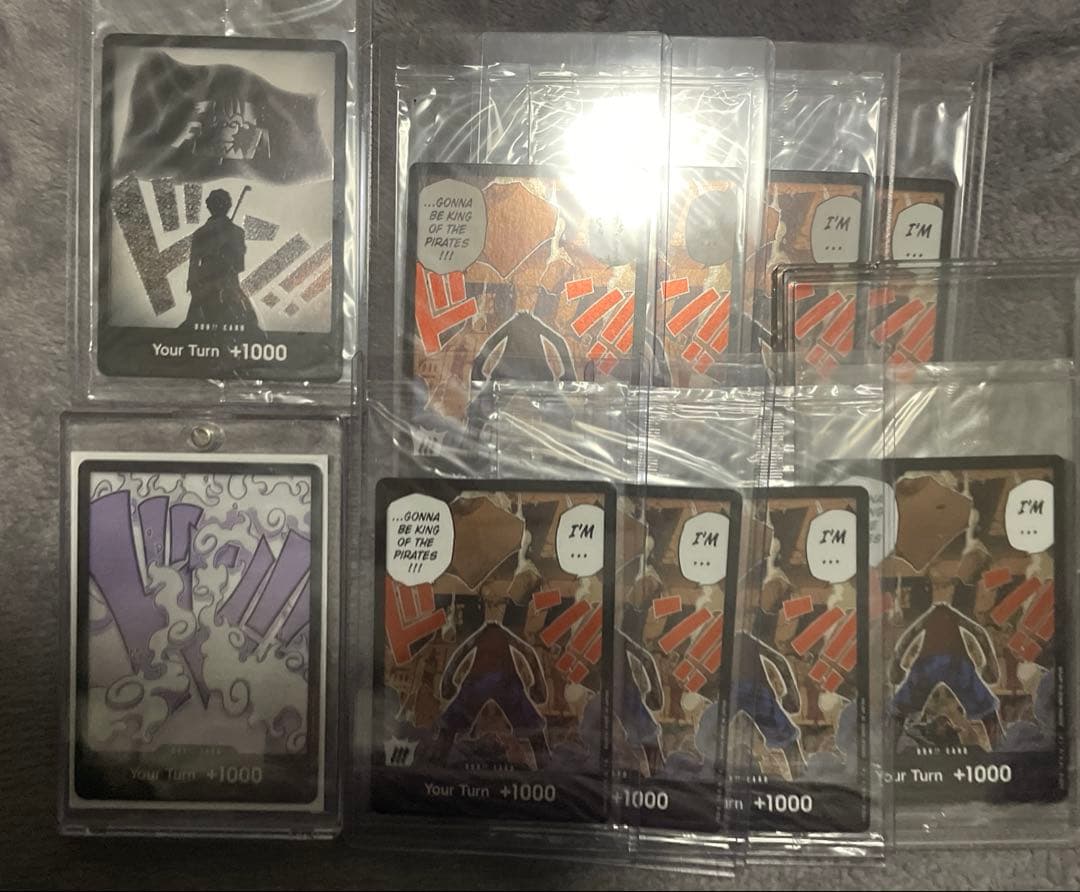 未開封　モンキーDルフィVSクロコダイル　ドンカード　英語版　海外版　サボ・ニカ