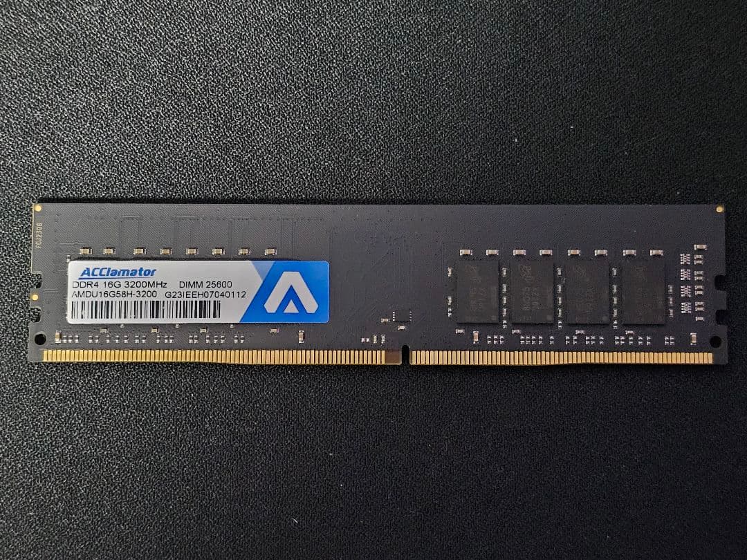 p*l様 DDR4 16GB 3200MHz メモリ ACClamator