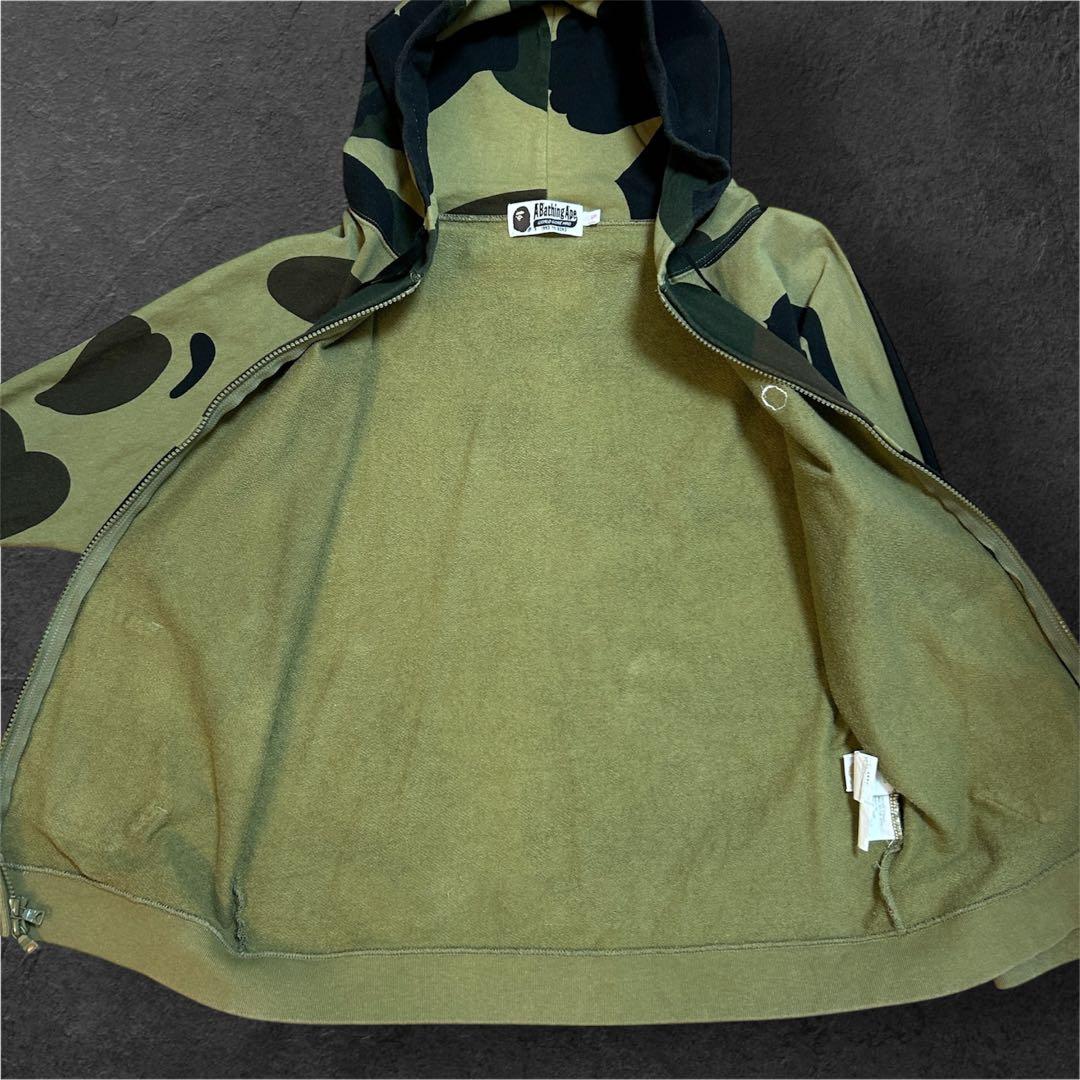 A BATHING APE camouflage y2k Parker 迷彩柄