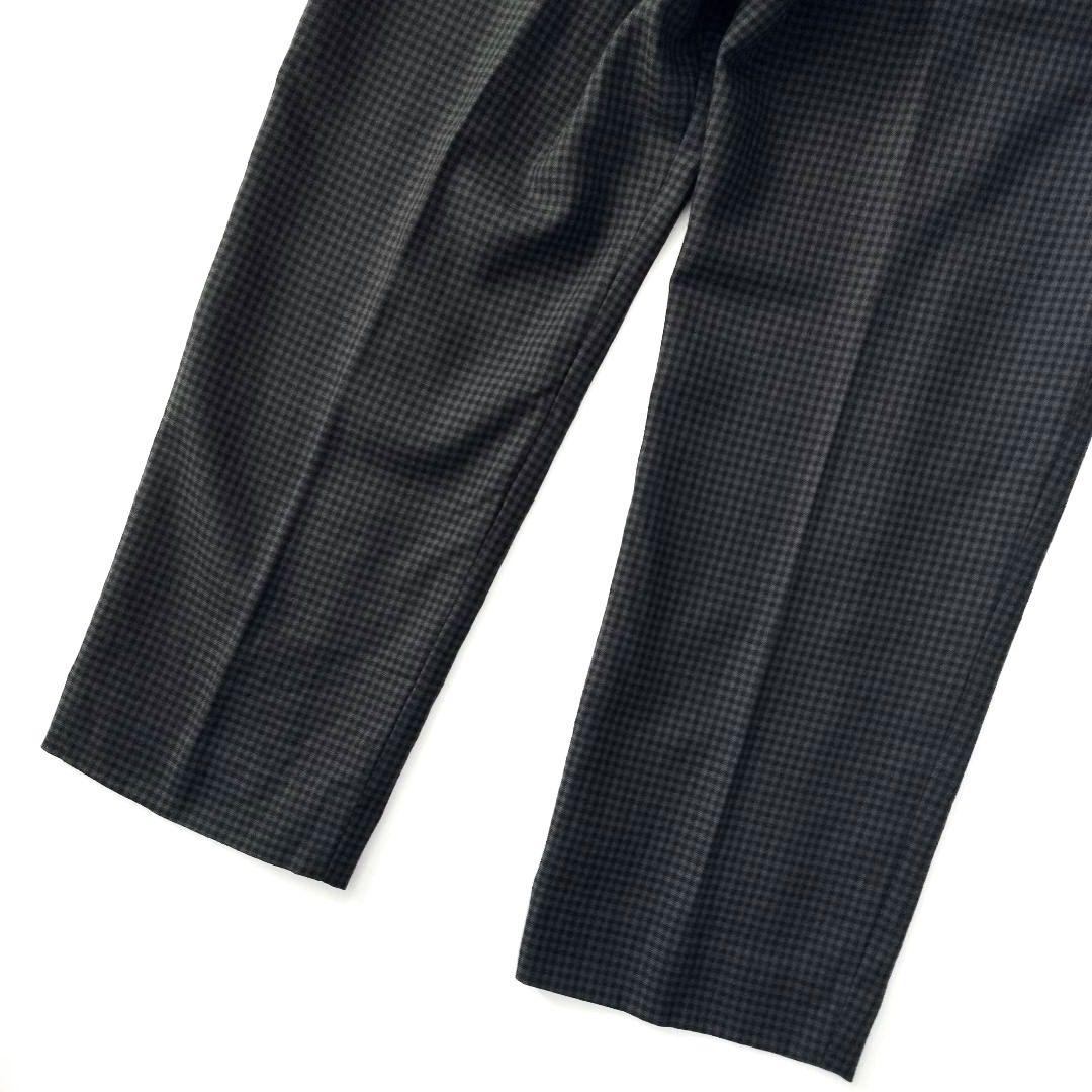 MARGARET HOWELL✨ギンガム ウール ツイルパンツ