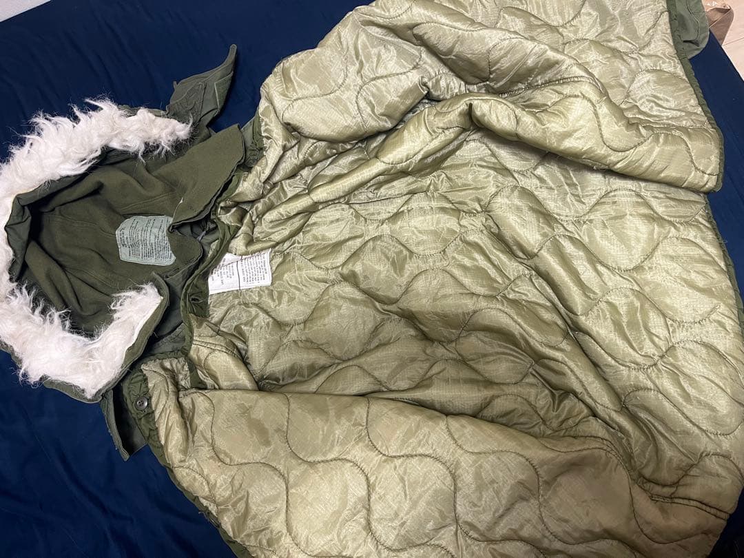 米軍実物　Ｍ-65 フィッシュテールパーカ フルセット