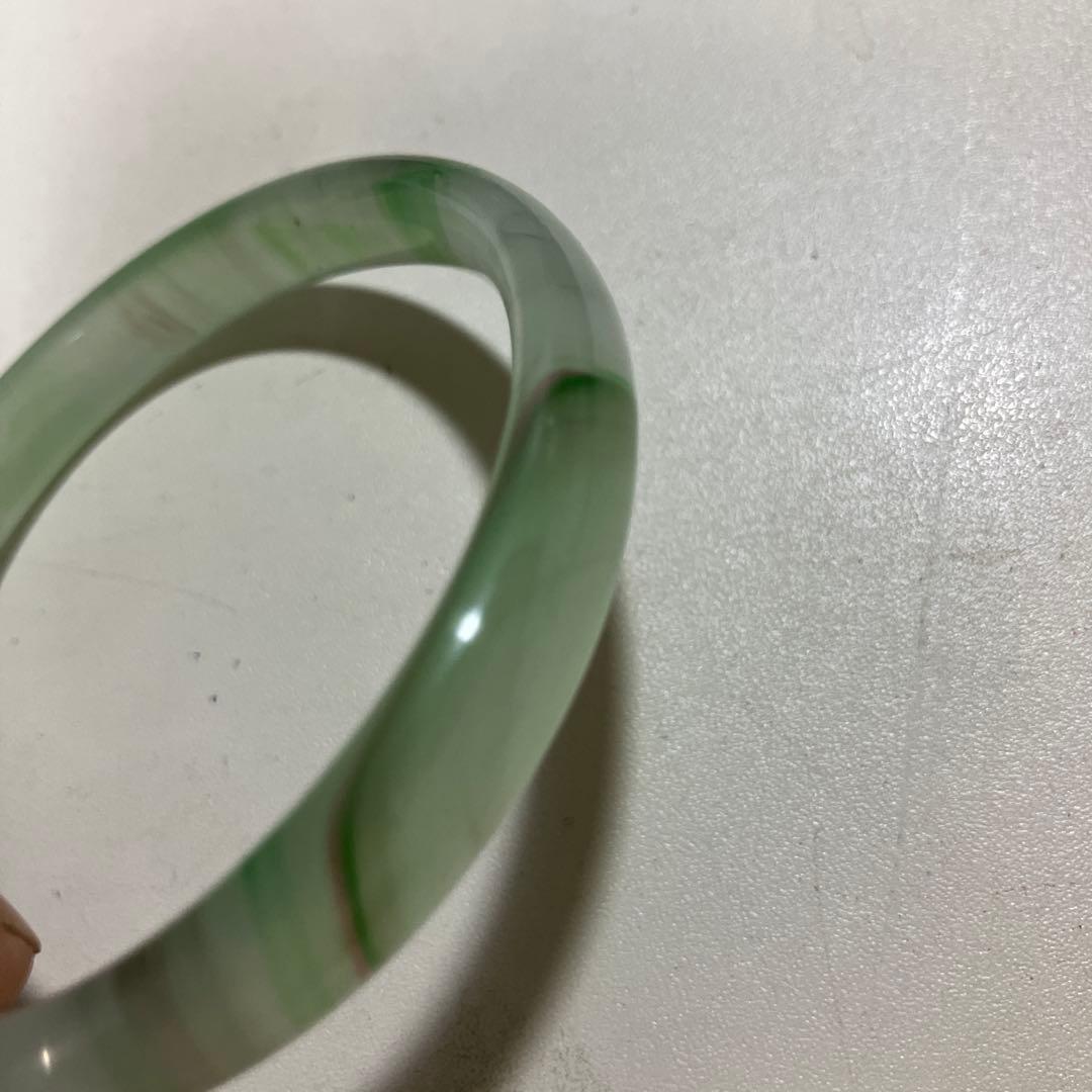 翡翠のバングルセット　ブレス3個　指輪1個