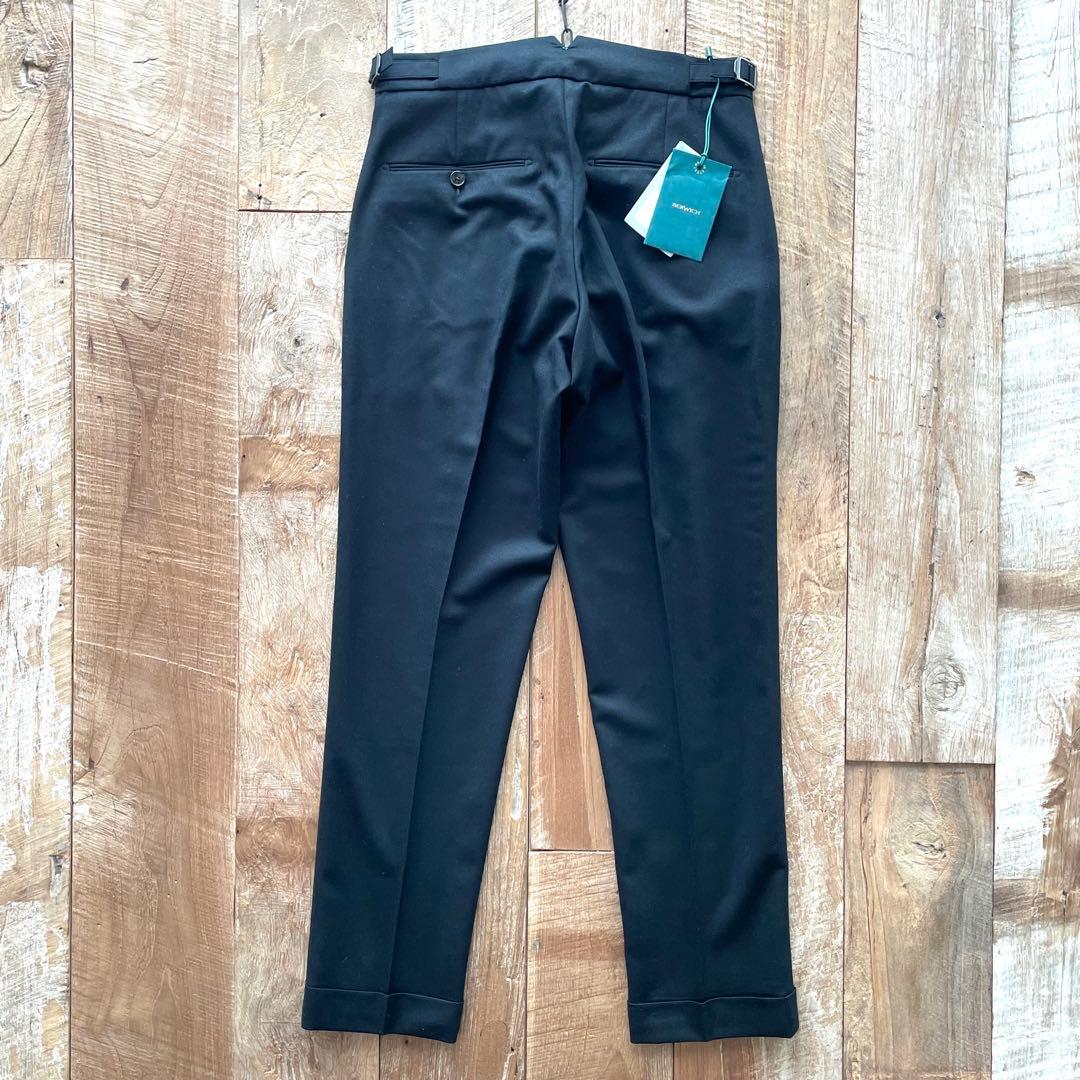 【新品】BERWICH scotch カノニコ ウール スラックス パンツ 42