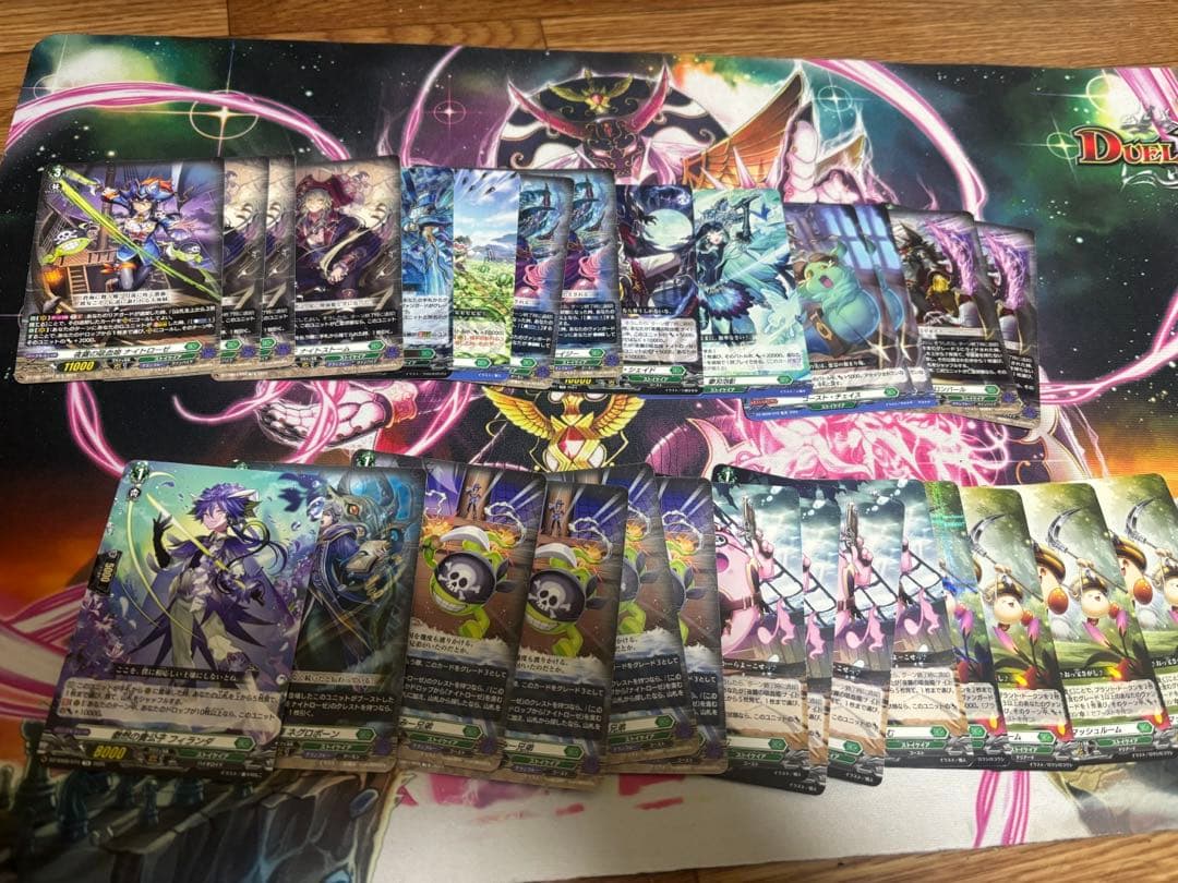 【週末値下げ】ナイトローゼデッキ＋パーツ多数