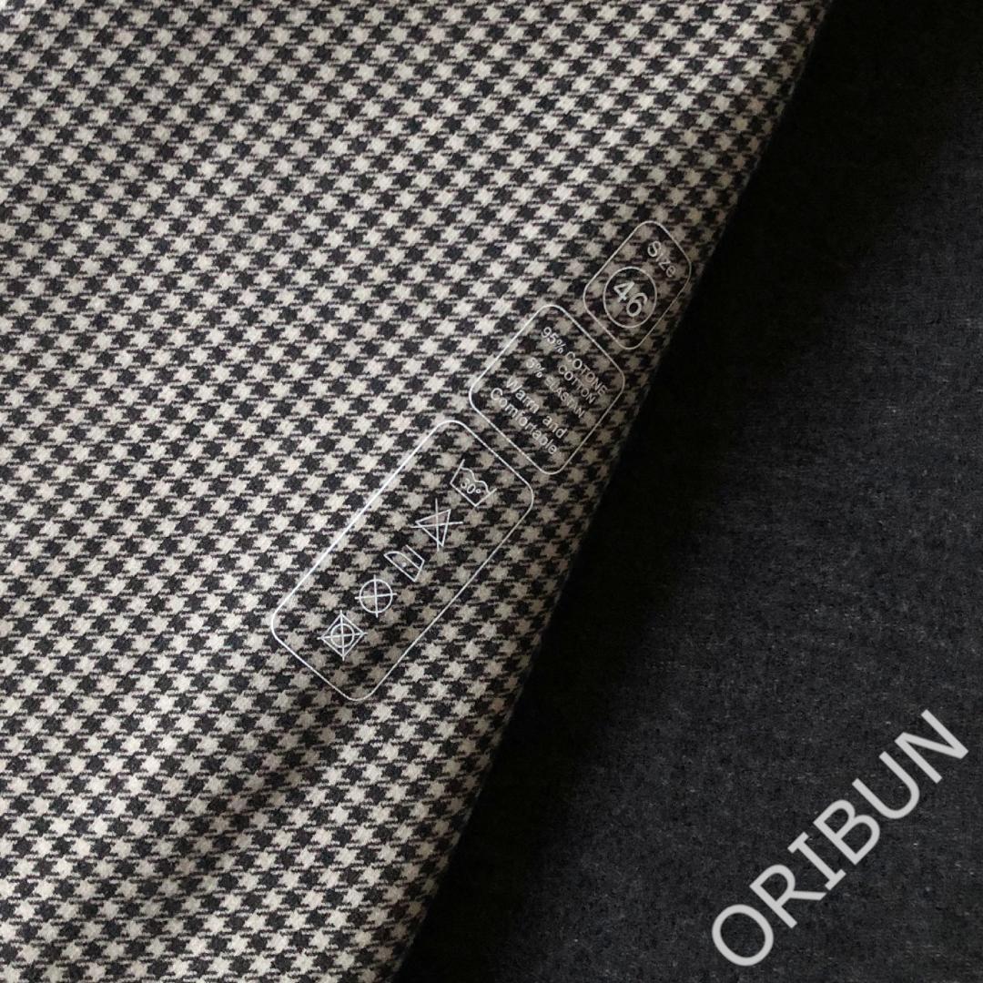 Circolo カシミアタッチ シェパードチェックコットンジャージー ジャケット