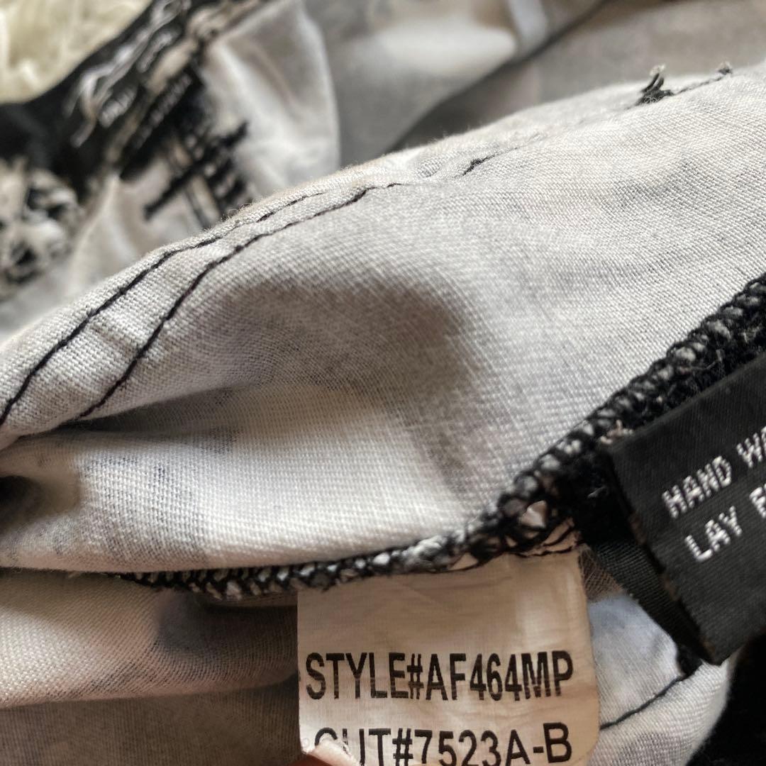 とむtrip nyc スカル パンツ　XS チェーン