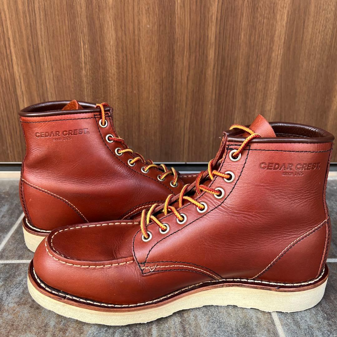 【絶版】セダークレスト アイリッシュセッター26cm ワークブーツレザー革