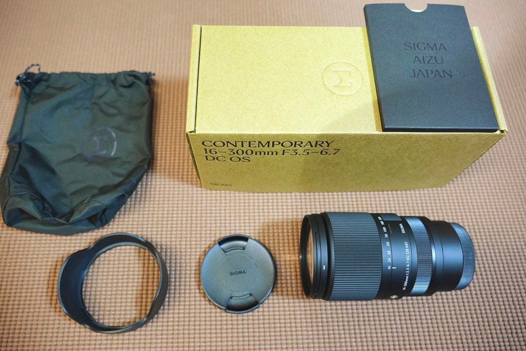 SIGMA 16-300mm F3.5-6.7 DC OSズームレンズ SONY