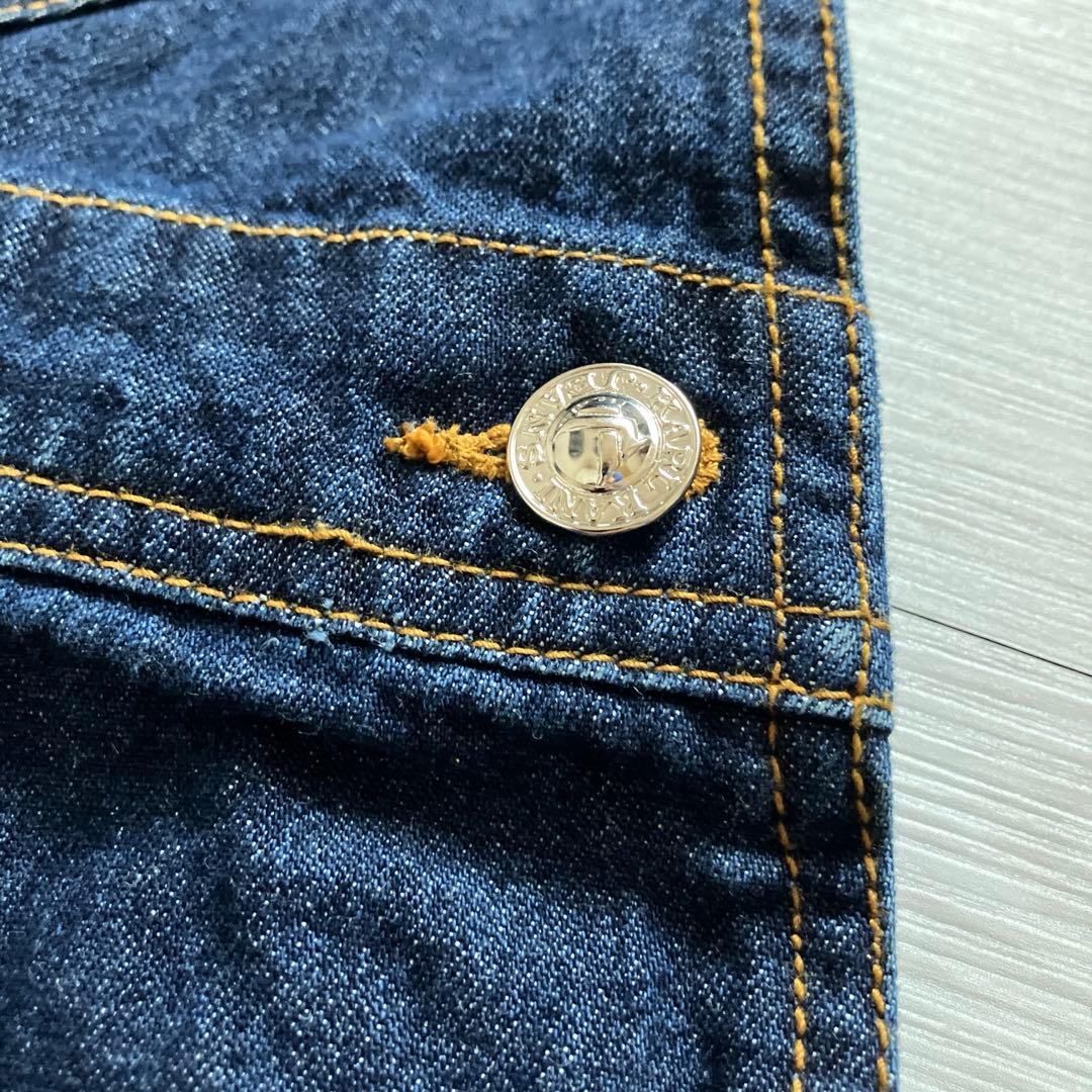 新品 KARL KANI オーバーサイズ リジッドデニム オーバーオール B系