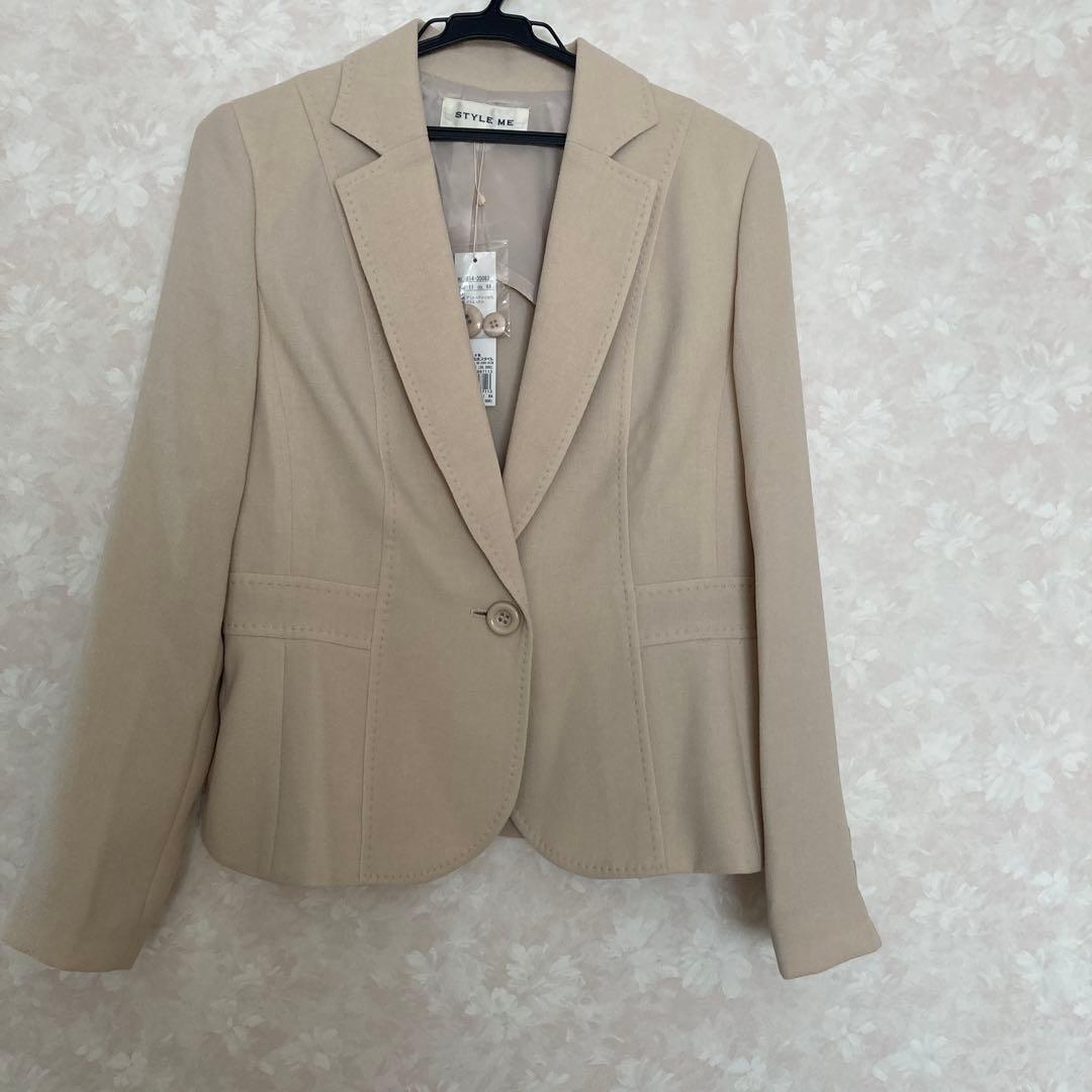新品未使用　ベージュのジャケット　S T Y L E M E（東京スタイル）
