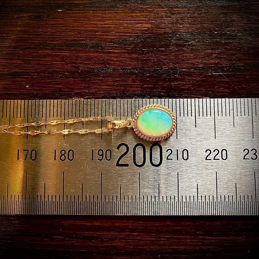 こ*丸様 k18 オパールペンダントトップ＆k18チェーン