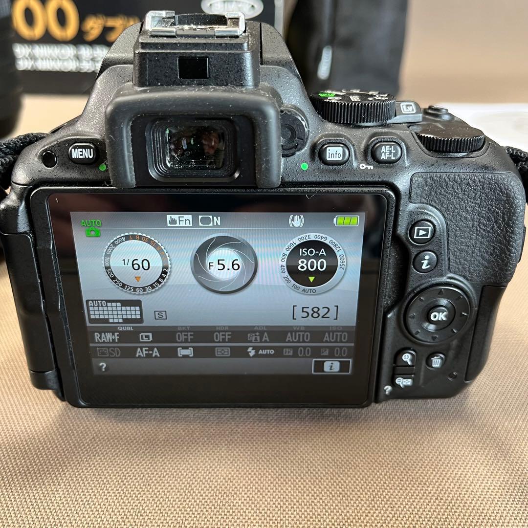 【美品】　Nikon D5500 ダブルズームキット
