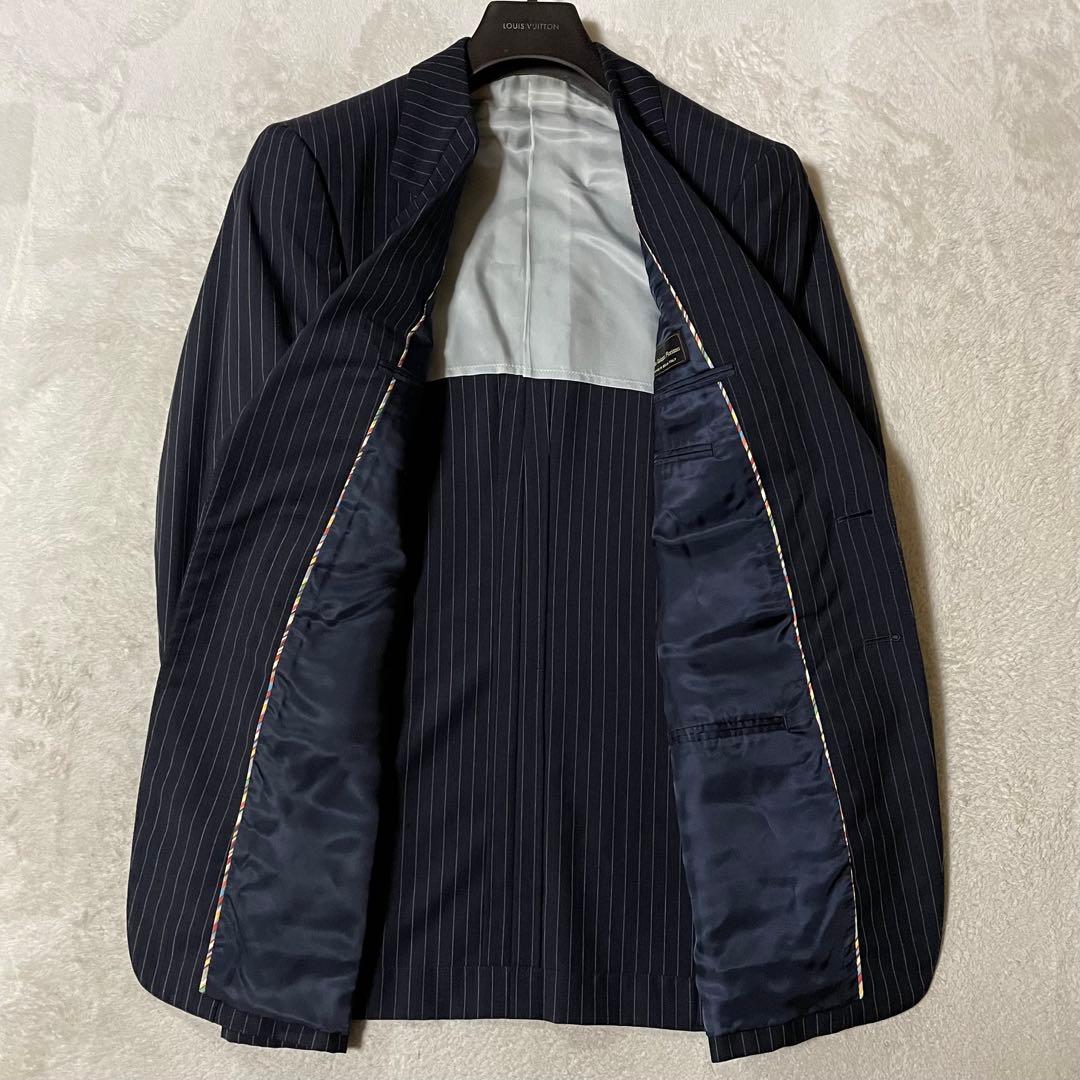 ポールスミス × 伊生地 パイピングデザイン セットアップスーツ M 美品