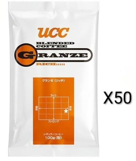 UCC上島珈琲 UCC グランゼリッチ(粉) AP100g 50袋入