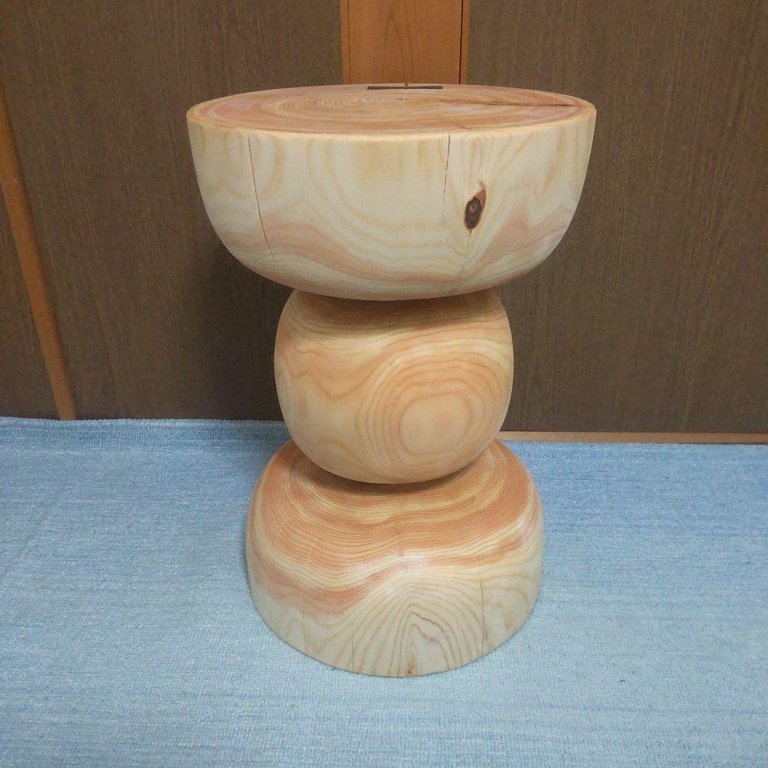 あらあらさん専用檜丸太椅子 スツール