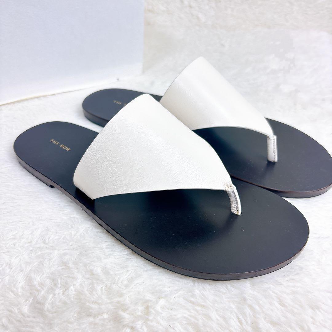 THE ROW ザロウ 23SS AVERY エイブリー レザートングサンダル